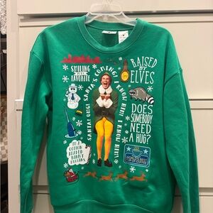Elf Green Holiday Sweatshirt